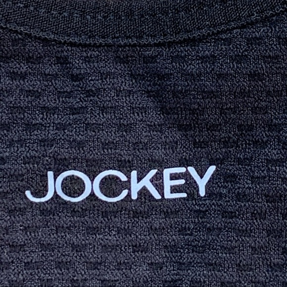 Jockey Black Racer Back Chest Padded Sports Bra| M - Picture 2 of 6